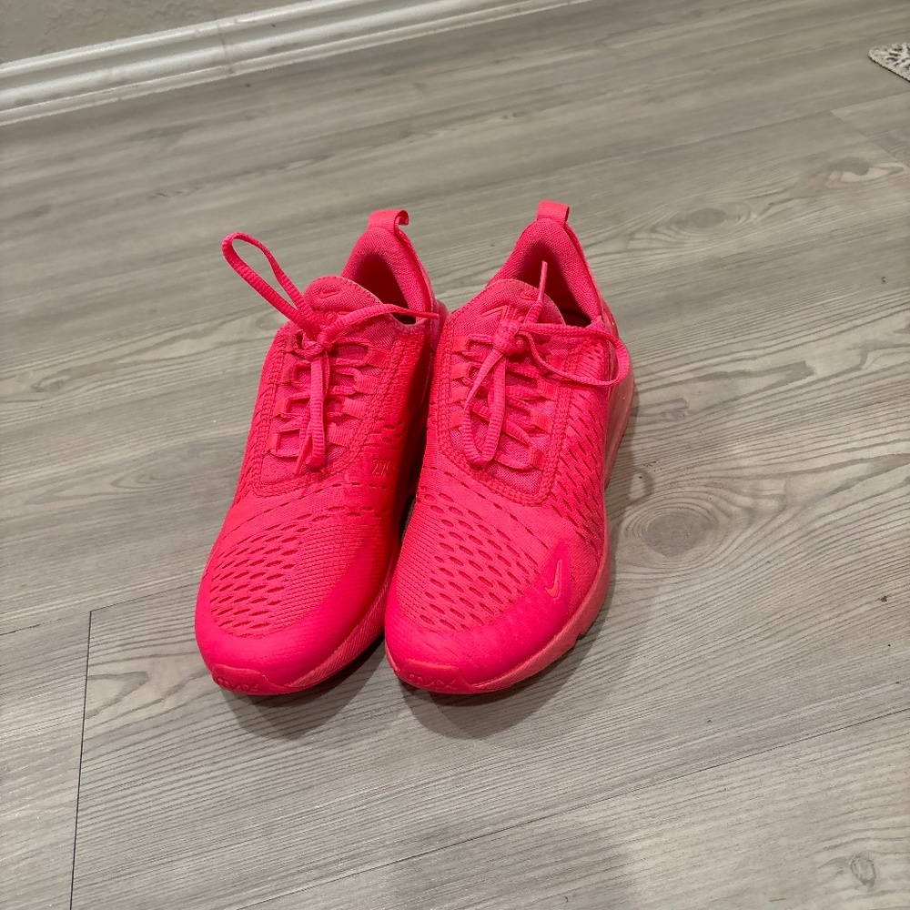 Bright pink Nike Airmax